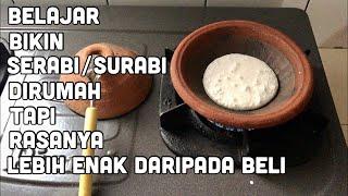 Cara membuat serabi pakai kompor