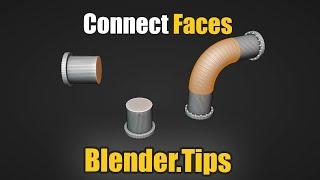 Connect Faces-Blender 2024