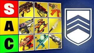 Ranking EVERY EXOTIC in Destiny 2 PvE 2024
