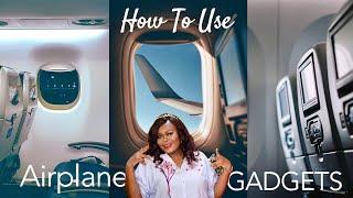 Essential Travel Gadgets + How to Use Airplane Gadgets for First Time Travelers