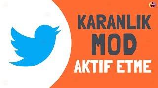 Twitter da karanlık mod nasıl açılır? Twitter dark mode aktif etme Android  IOS