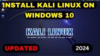 Kali Linux on Windows 10 The Ultimate Hacking Setup