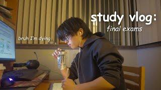 final exams study vlog  early productive mornings uni life