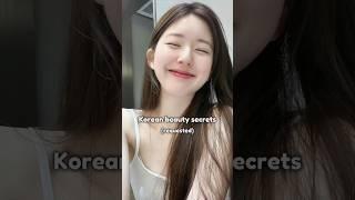 Korean beauty secrets  #shorts #viral #korean #beauty #skincare #aesthetic #fyp