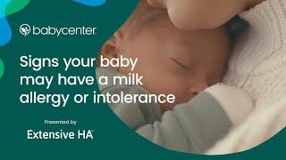 Signs your baby may have a milk allergy or intolerance  Ad Content for Extensive HA