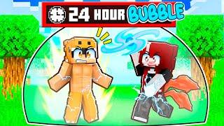 LOCKED Inside ANIME BUBBLES With Bully Girlfriend in Minecraft