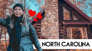 North Carolina  Hidden cabin  Road Trip Part 1