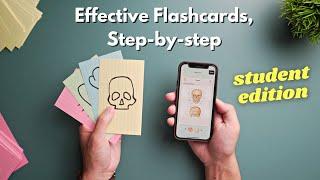 The Ultimate Flashcard Tutorial step by step