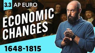 Economic CHANGES & CONTINUITIES in the 17th-18th Centuries AP Euro Review—Unit 3 Topic 3