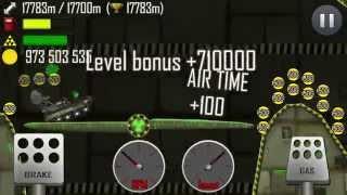 Hill Climb Racing \ Nuclear Plant \ 19629 meters on Super Off-Road