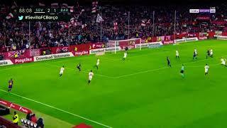 Lionel Messi Incredible Last Minute Goal - Barcelona vs Sevilla 2-2 La Liga 20172018