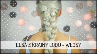 Elsa z Krainy Lodu - warkocz  DOMODI TV