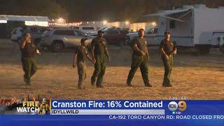 Cranston Fire Near Idyllwild Grows Overnight Friday 7000 Remain Evacuated