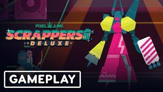 PixelJunk Scrappers Deluxe - Exclusive PC Announcement Teaser and Gameplay