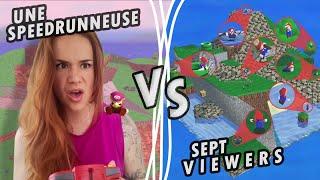 Une Speedrunneuse VS 7 Viewers  Super Mario 64 Manhunt Challenge