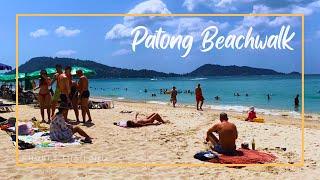 Patong Beach Walk  March 2024  Phuket Thailand 