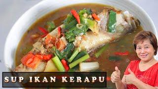 BUAT SUP IKAN KERAPU SPECIAL UNTUK ANAK KITA YUK BUNDA