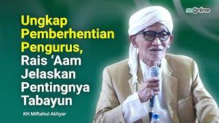 Full Pemberhentian Ketua PWNU Jatim Rais Aam Ungkap di Tengah Haul KH. Achmad Badawi Hanafi