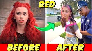 Descendants The Rise of Red  Before And After Cast In Real Life