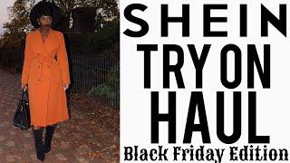 MASSIVE SHEIN TRY ON HAUL  BLACK FRIDAY EDITION  iDESIGN8