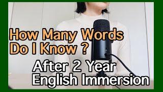 Vocabulary Progress  English Immersion 24 Months Update  AJATTMIAMigakuRefold