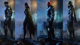 Gotham Knights - All Characters Endings Batgirl Nightwing Red Hood & Robin