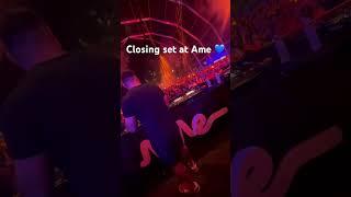 Closing set at @AmeClubTV was special 