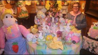 Easter Tablescape - Easter Table Setting