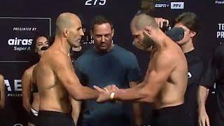 Main Event Opponents Glover Teixeira & Jiri Prochazka Hit the Scales at UFC 275 Ceremonial Weigh-Ins