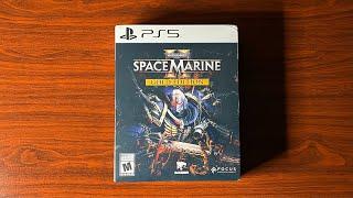  Unboxing  Warhammer 40000 Space Marine II Gold Edition  Sony PlayStation 5 PS5