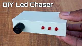 How To Make Led Chaser At Home  3 Channel Led Chaser  By - CreativeShivaji