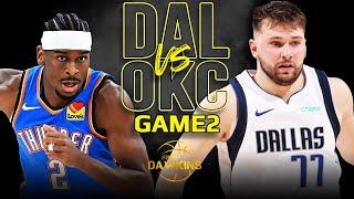 Dallas Mavericks vs OKC Thunder Game 2 Full Highlights  2024 WCSF  FreeDawkins