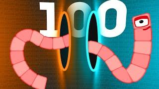 The Longest Numberblocks Snake One Hundred Maze