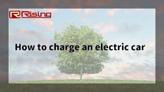【Short video】How to charge an electric car - JAPANESE CAR - EV
