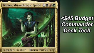 Winter Misanthropic Guide Budget Commander Deck Tech  MTG