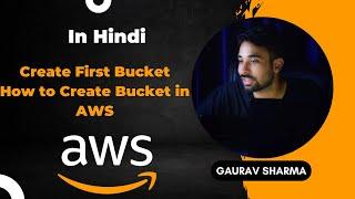 AWS Tutorials - 60 How to Create Bucket in AWS  Create S3 Bucket  Create First Bucket  in Hindi