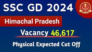 SSC GD CUT OFF 2024  SSC GD Himachal Pradesh Safe Score for Physical  SSC GD HP Physical Cut Off