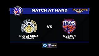 PSL PRESIDENTS CUP 2024  FINALS GAME 3- NUEVA ECIJA CAPITALS VS QUEZON TITANS   APRIL 13 2024