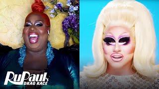 The Pit Stop S13 E2  Trixie Mattel & Latrice Royale Kiki  RuPauls Drag Race