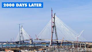 Gordie Howe International Bridge Celebrates Milestone  Construction Update
