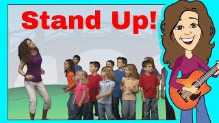 Stand Up Sit Down Childrens Song and More  Patty Shukla