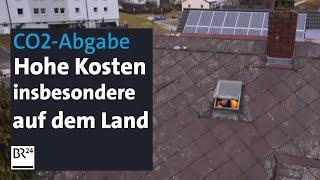 Steigende CO2-Abgabe Hausbesitzer auf dem Land oft besonders betroffen  Abendschau  BR24