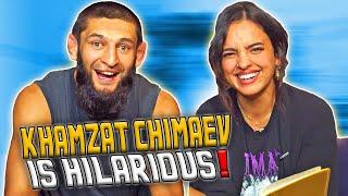 Khamzat Chimaev on Sean Strickland & reacts to Paulo Costa tweets