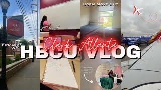 HBCU VLOG Finals Week + Dorm Move out Pack Study & Fly Home With Me  Clark Atlanta University