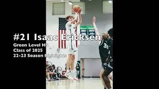 Isaac Ericksen 68 guard Class of 25 - High School top plays 2223