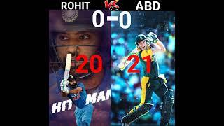 Rohit Sharma VS AB de Villiers - Batting Comparison Full Video #shorts #cricket