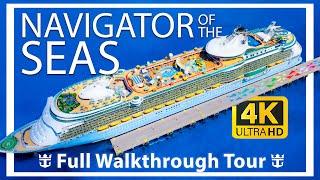 Navigator of the Seas  Full Walkthrough Ship Tour 2022  Royal Caribbean Cruise Lines