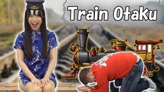 Competing Against a Train Otaku Ichiha Amatsu