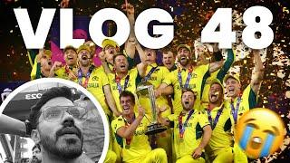 I WATCHED IND VS AUS WORLD CUP FINAL MATCH - VLOG 48