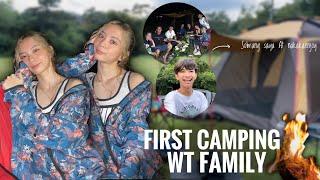 FIRST TIME MAG CAMPING KASAMA ANG FAMILY SUPER SAYA HAHAHA